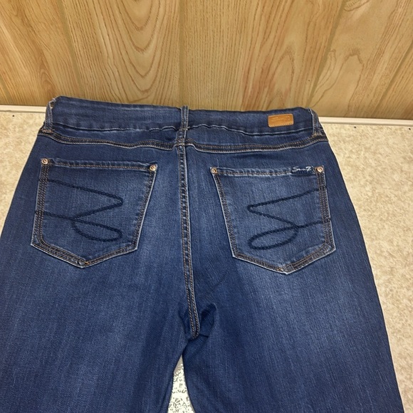 Seven7 Blue Skinny Jeans Classic Style - Picture 5 of 7